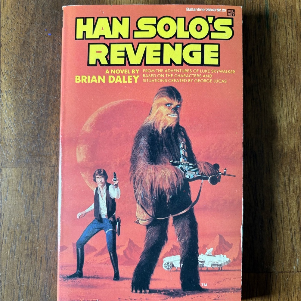 Han Solo's Revenge Paperback Novel - Red Cover